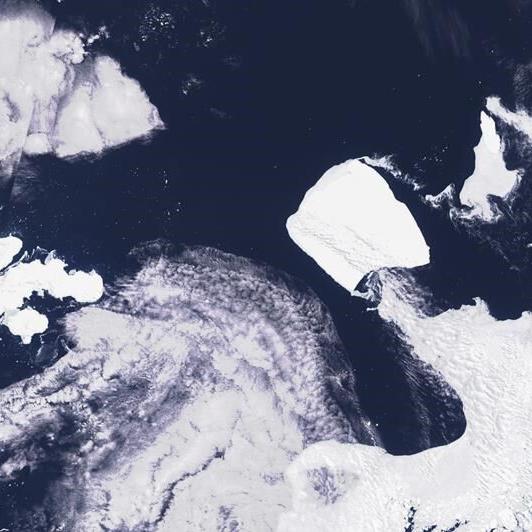 One of world's largest icebergs drifting beyond Antarctic waters after it was grounded for 3 decades